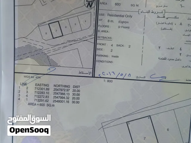 ارض البيع ع شارع العام