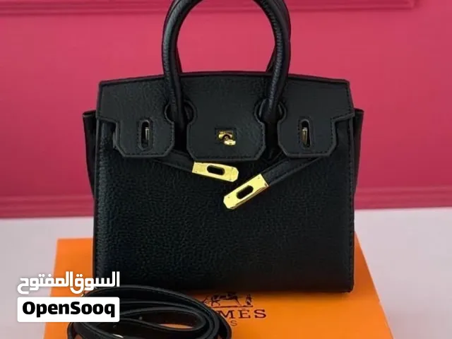 حقيبة هيرمس ميني (Hermès Mini 20cm) أسود ملحقّة بالكامل - جديدة تماماً بالعلبة