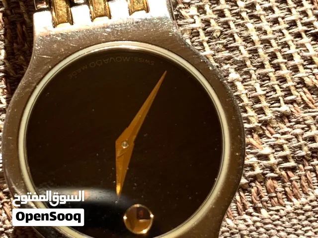 ساعه Movado Museum اصلي • اللون: فضي وذهبي