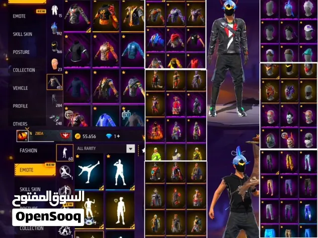 Free Fire Accounts and Characters for Sale in Casablanca