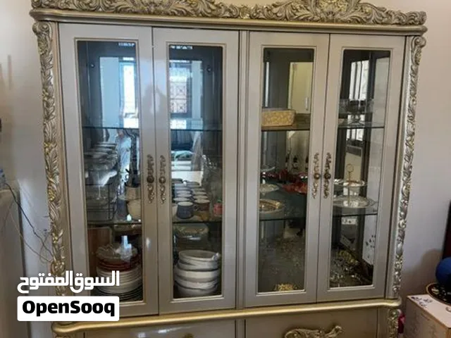 For Immediate Sale - Glass 4 Door Buffet In Excellent Condition