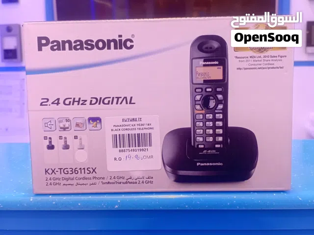 Panasonic KX-TG3611BX Black Cordless telephone
