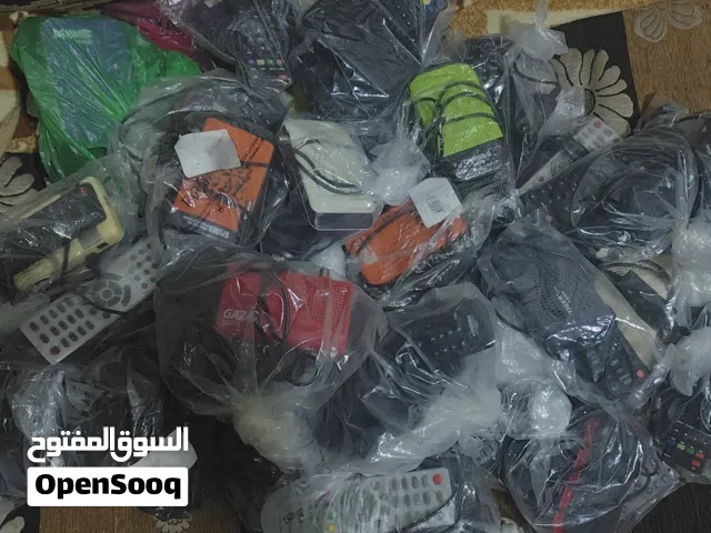 رسيفرات اتش دي غزال تايجر سبايدر مع ريموت مع شواحن مبرمجات جاهز للاستخدام.