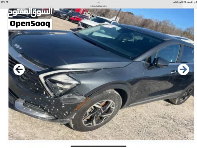 كيا سبورتج للبيع موديل 23 مصلحه وكامله ومرقمه
