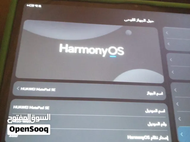 تابلت هواوي مستعمل بحجم 10.4 إنش وذاكرة 32 جيجابايت