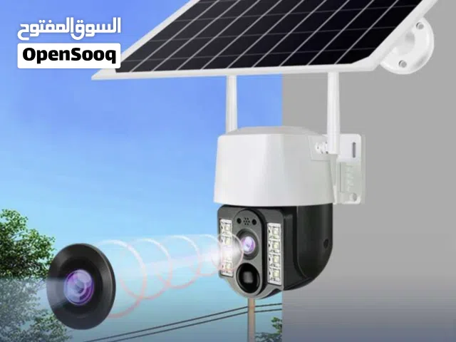 كاميرات مراقبة لاسلكية خارجية مع رؤية ليلية ملونة عالية الدقة
