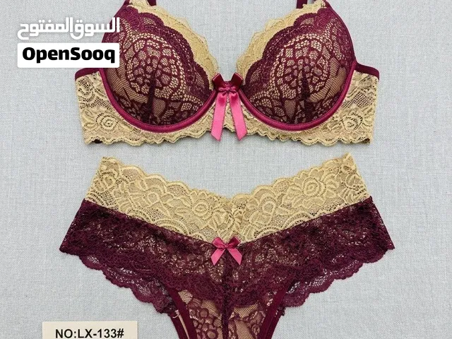 لانجري نسائي طقم كامل قطعتين