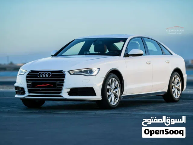 Audi A6 2018 White Turbo Full Option S6 Sedan Full Insurance Bahrain Spec BD 6,200 Neg.
