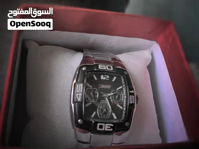 ساعة رجالي Cruiser endurance  اورجينال ستيل شبابي ضد الصدأ مقاومة للمياه بحالة ممتازة كالجديدة