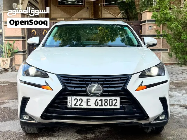 السلام عليكم  لكزز NX300  لون ابيض رقم أربيل   موديل 2019  السعر :18300$$$$  عداد المسافة : 68مايل