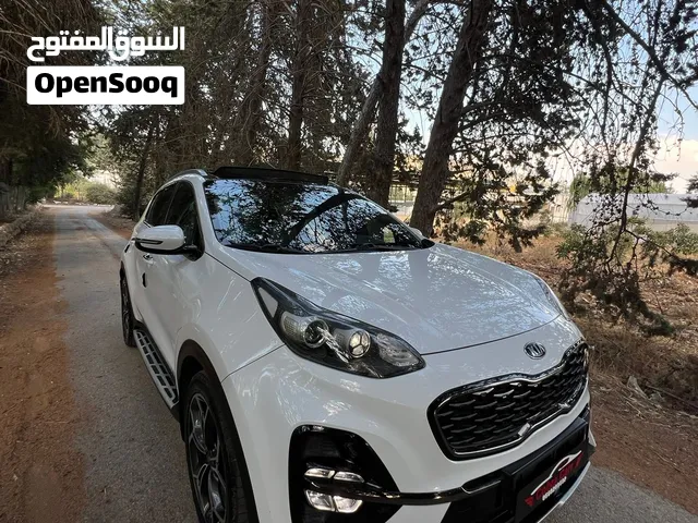 كيا سبورتاج جيتي لاين 2020 فل مسكر اضافات دهان شركه عداد اصلي 40 الف كيلو بانوراما دفع رباعي