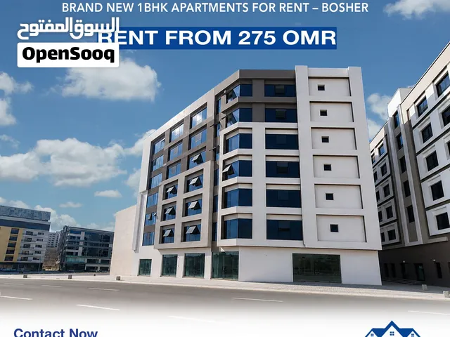 BRAND NEW 1BHK APARTMENTS FOR RENT – BOSHER