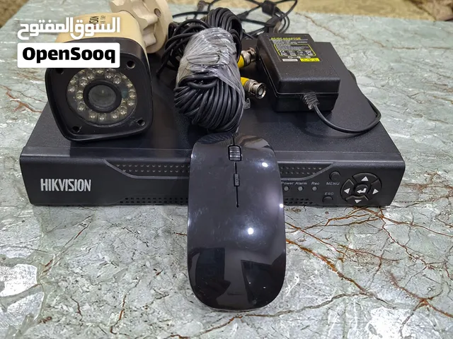 كاميرات عدد 3 مع DVR مع ماوس لاسلكي نضيفات