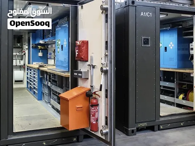 تصنيع الحاويات النفطية وبيع حاويات الشحن والتريلات المستعملة