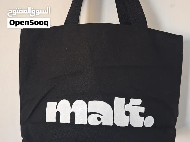 شنطة Tote Bag جديدة وأنيقة – قماش عملي – 3 ألوان: أبيض، بيج، أسود