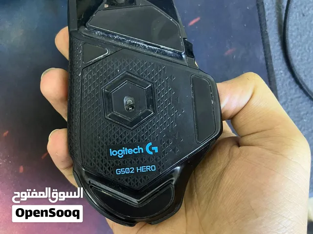 ماوس لوجتك هيرو g502 وكيبورد ريد دراكون حجم ال100