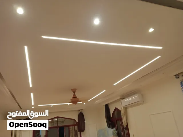 Gypsum Board + Sheet Board + Marble Sheet Wall ديكور جبس بورد + شيبورد + ألواح بديل الرخام