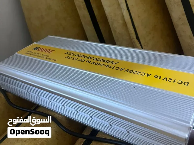سلام عليكم  انفرتر بقدرة 3000w كان تركب بتارية سيارة يولع مروح او شاشه  للبيع او تبديل بي كلاب