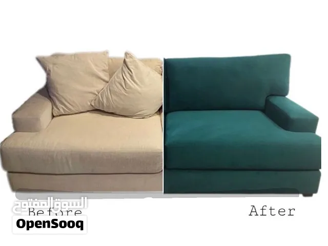 Upgrade Your Sofa with Premium Reupholstery Services جدّد كنبتك مع خدمة تنجيد احترافية