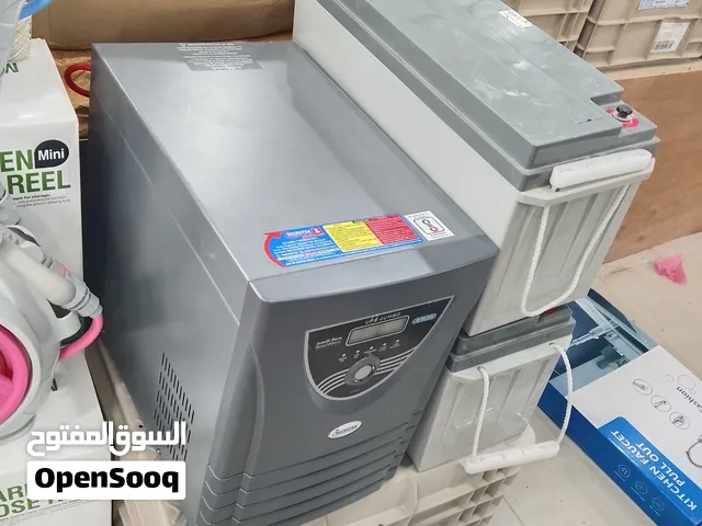 بتارية جل 150 امبير + انفيرتر طاقة شمسية