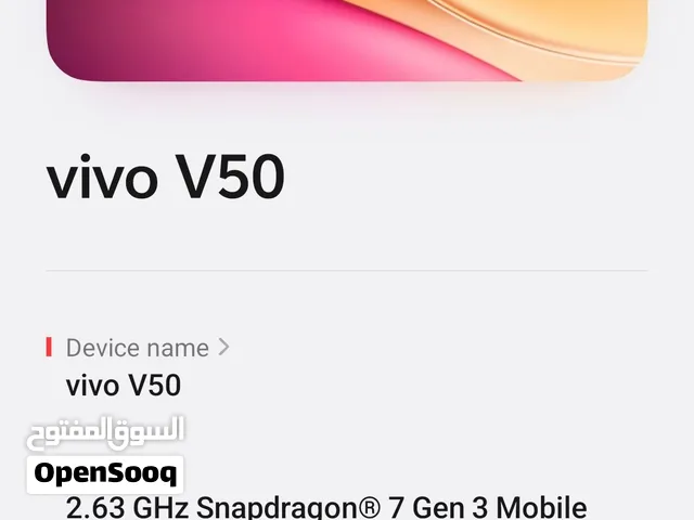 vivo v50 5g. price 125 r