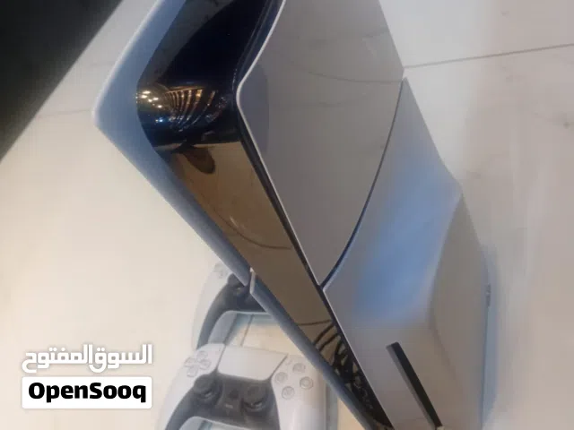 جهاز بلاي ستيشن 5 سليم مستعمل، إصدار سي دي، سعة تخزين 1 تيرابايت. Used PS5 slim Disc edition
