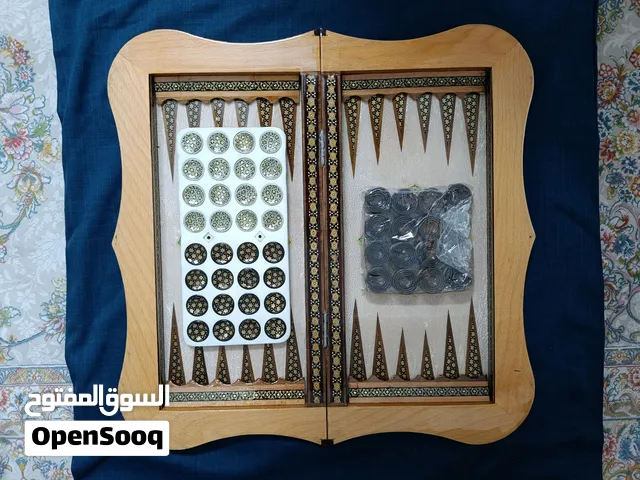 Exquisite Persian Hatam-kari Masterpieces: Luxury Backgammon & Chess Sets