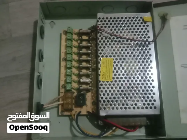 مزود طاقة لكاميرات المراقبة 12 فولت تيار مستمر 10 أمبير