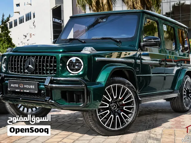 مرسيدس G500 بحالة الزيرو 2025 Mercedes-Benz G500 (G63 AMG Body Kit & Night Package)