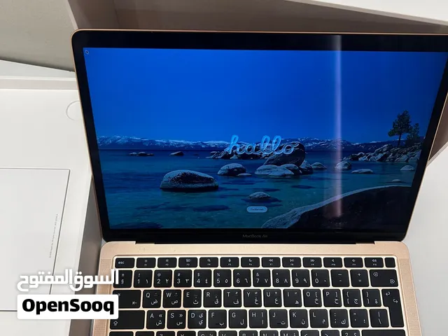 أبل ماك بوك اير 13 بوصة M1 ذهبي 256 جيجا Apple MacBook Air M1