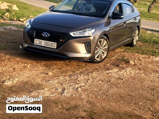 هيونداي ايونيك 2016 هايبرد بني  صالون سيدان مع مواصفات كوريا مرخصة