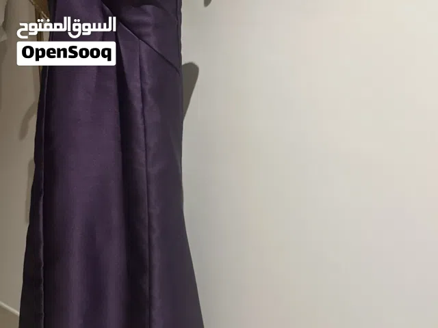 فستان بنفسجي غامق فخمممم يجنننن
