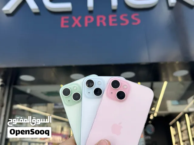 iPhone 15 128gb بطاريات 90% مستعمل بحالة الوكالة