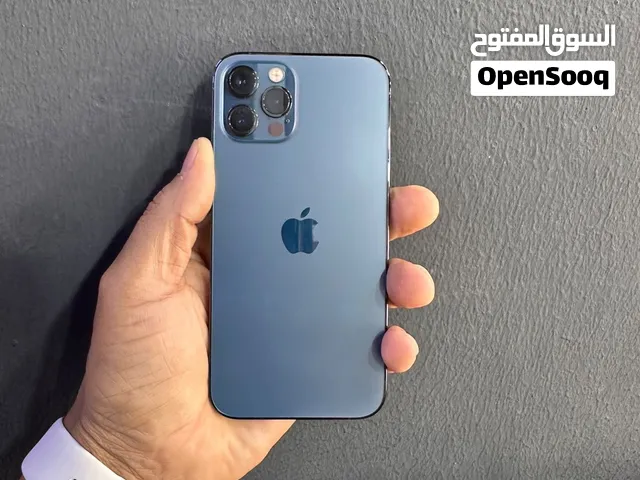 Used Apple iPhone 12 Pro in Blue - 256 GB Storage, battery changed,