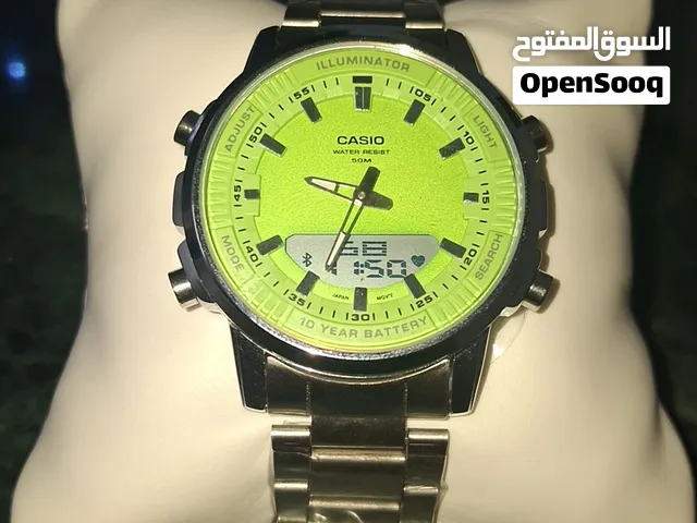 Casio AMW-880D Neon Green – Brand New