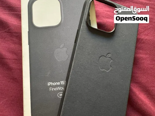 Cover 15 Pro Max FineWoven كفر ايفون 15 Pro Max اصلي البوكس مفتوح وغير مستخدم