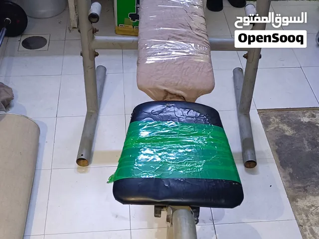 Gym bench with rack بنش تمرین