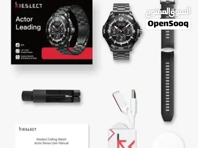 ساعة ذكية Kieslect موديل Actor Leading شاشة AMOLED، السعر3,500 قابل للتفاوض، معاها علبة أصلية