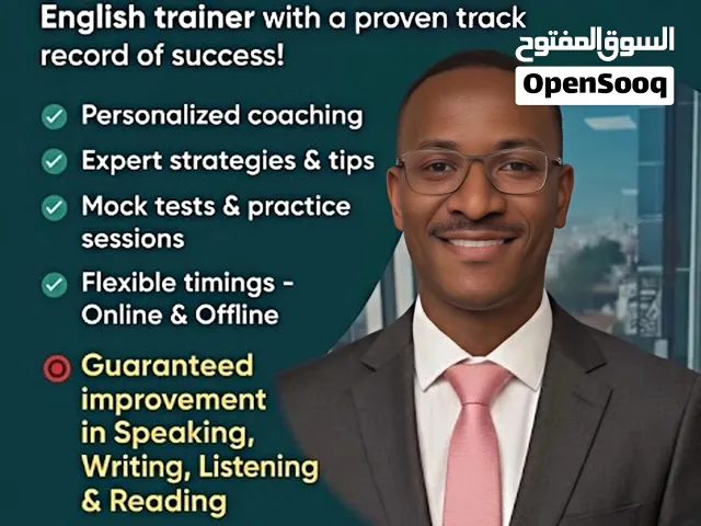 IELTS, TOEFL, PTE, OET, CELPIP Trainer