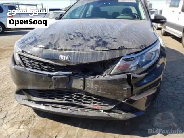 اوبتما كيا موديل 2020 اسود امريكي ليبل واحد