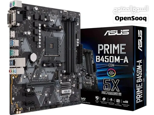 كومبو بورد ومعالج r5 3600x