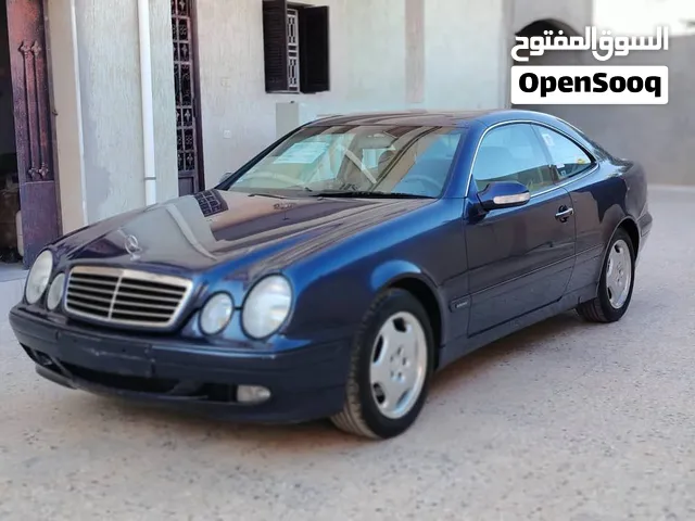 مرسيدس CLK230 موديل 2002، محرك 23 كمبرسر الأحمر ، ماشيه 133 الف كم بدون كربون
