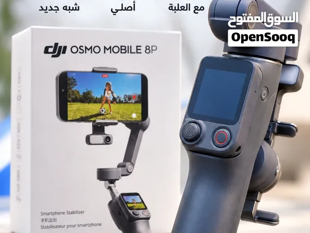 DJI Osmo Mobile 8P الأصلي – مثبت تصوير احترافي للجوال مع شاشة تحكم وتتبع ذكي – شبه جديد