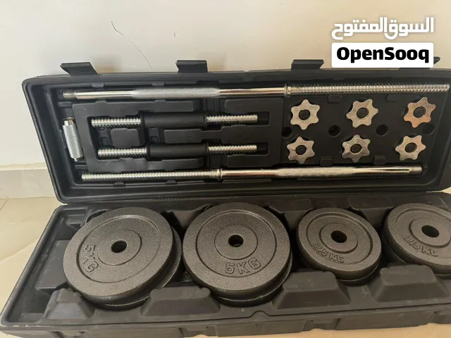 50 kg dumbbells and bench