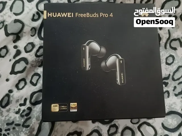 سماعة Huawei FreeBuds Pro 4 بكل الملحقات (داخل الضمان - تحتاج فحص السماعة اليسرى)