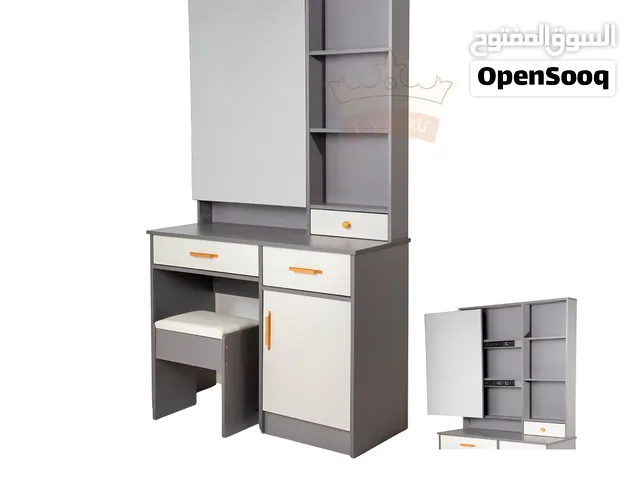 تسريحة+كراسي جاهزه معاها تركيب وضمان Dressing table + chairs, ready-made, with installation and war