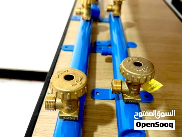 صمامات واقفال أنابيب الغاز بجميع الأحجام Gas pipe valves and shut-offs of all sizes
