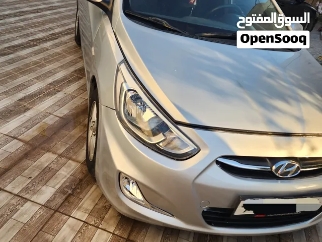 هيونداي أكسنت ديزل 2014   محرك 1600 تيربو ديزل  جير أوتوماتيك 4غيار أصل برايفت
