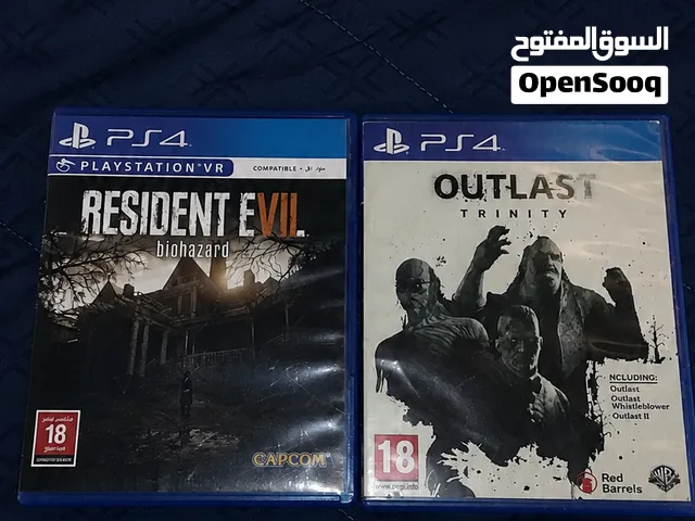 شريط اوت لاست / Outlast و شريط ريزدنت ايفل 7 / Resident Evil 7