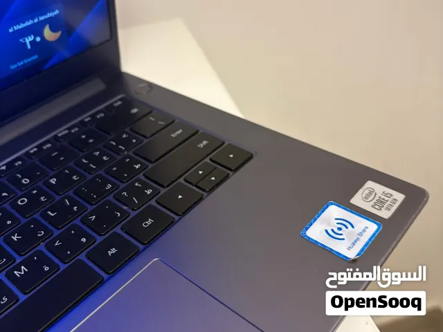 هواوي ميت بوك – معالج Intel Core i5 الجيل العاشر  تخزين SSD بسعة 512GB  كرت شاشة NVIDIA MX250